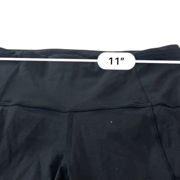 Lululemon Fast Free High-Rise Legging 19" Size 4 black crop running reflective - Picture 7 of 11